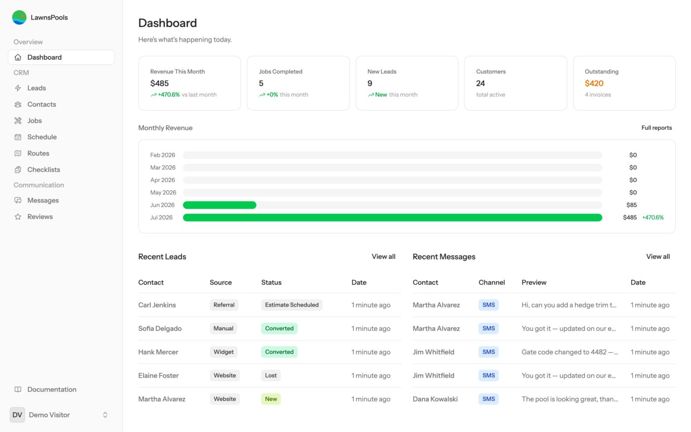 Meet Sunrise Lawn & Pool Care — LawnsPools screenshot